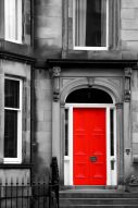 Фотообои Красная дверь