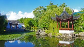 Фреска Китайский сад