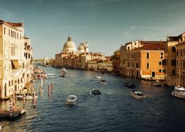 Фреска Большой канал в Венеции
